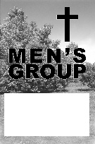Poster for a Christian Men’s Group